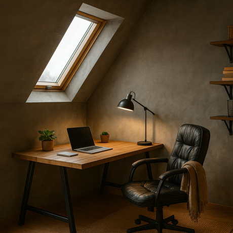 De ultieme thuiswerkplek onder het dak: inspiratie voor jouw zolder