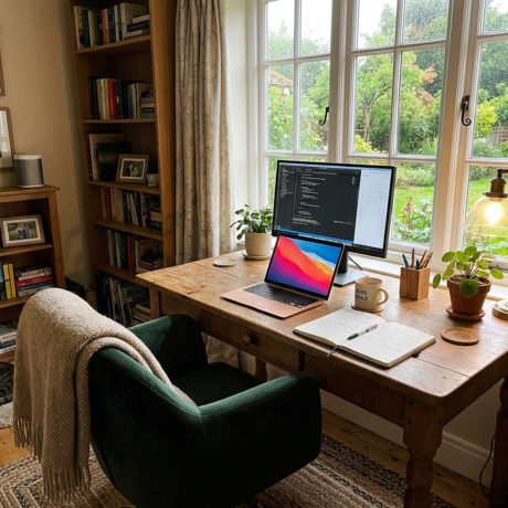 Werkplek thuis zonder dat je huis een kantoor wordt