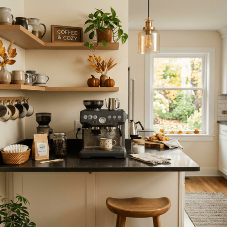 Van aanrechtchaos naar koffiemoment: zo richt je een koffiehoek slim in