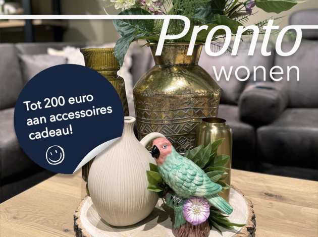 Tot 200 euro aan accessoires cadeau!